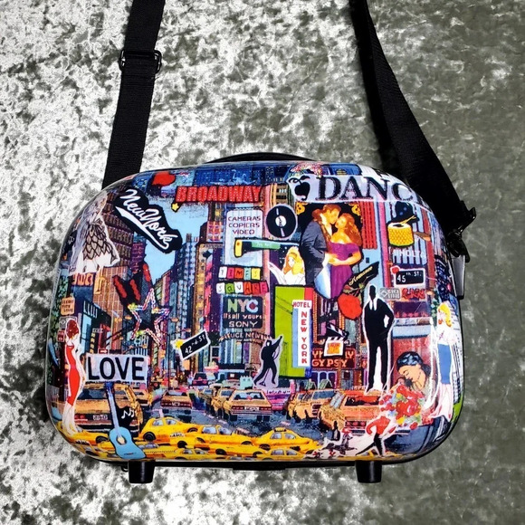 Jane Elissa Collection Visionair "Broadway Nights" Beauty Traveling Case - Picture 2 of 14